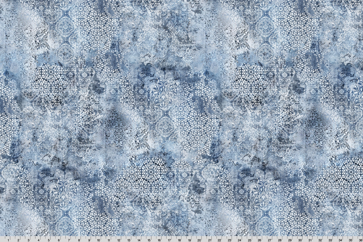 Barely Basics Stone Wash Quilting Cuddle Denim Fabric Per Yard