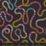 Ruby Star Pivot Soft Black blender quilting fabric by Moda