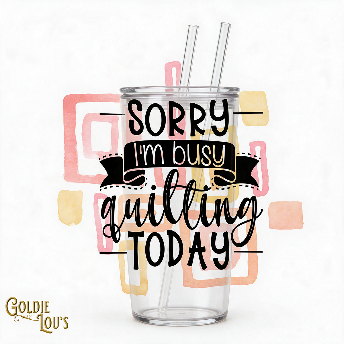 Quilting Today Skinny Tumbler
