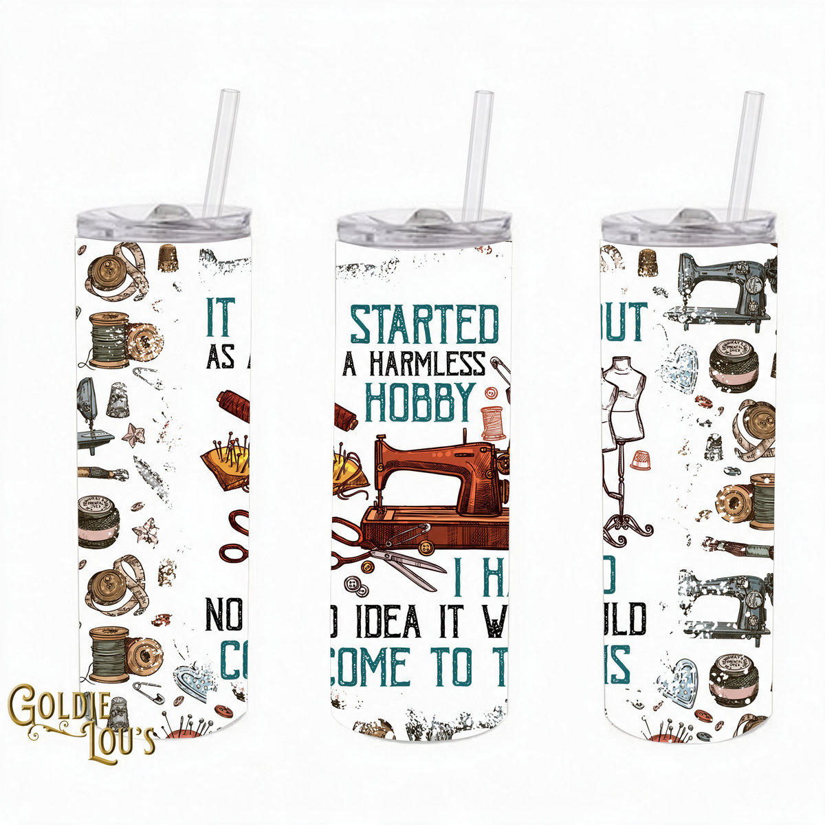Harmless Hobby Skinny Tumbler