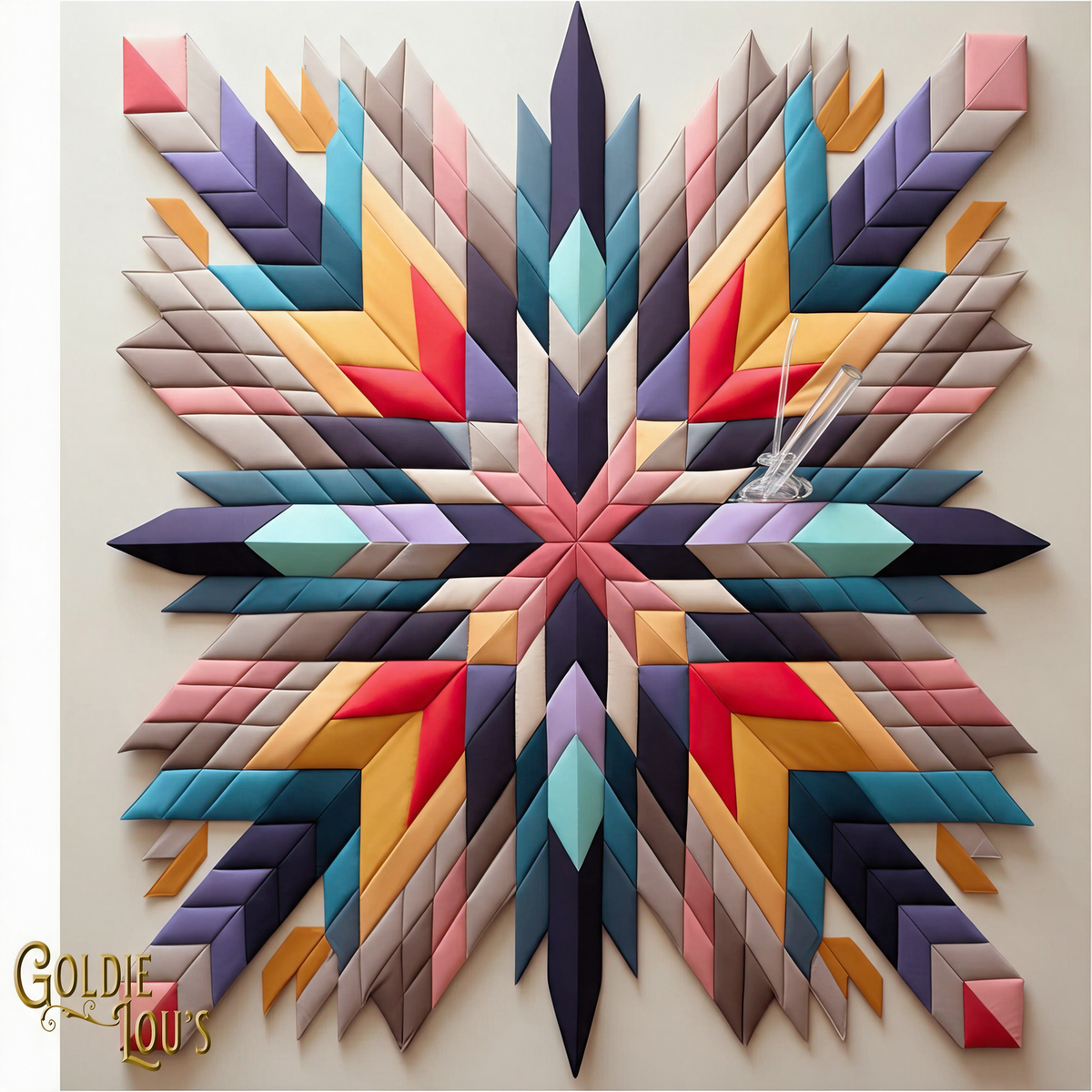 Diamond Quilt Skinny Tumbler
