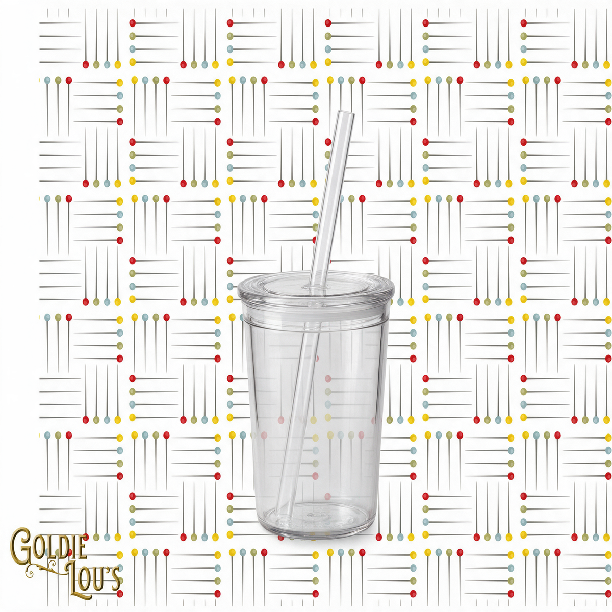 Pins Skinny Tumbler