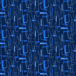 RJR Brushstrokes quilting cotton blender fabric in Navy Blue