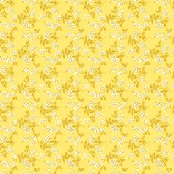 RJR Fabrics Angel's Breath Lemon Zest quilting fabric — Everything But The Kitchen Sink XVI