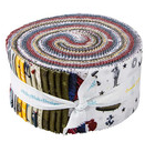 Riley Blake Coming Home 2.5 inch strips, 40 pieces
