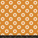 Ruby Star Meadow Star Caramel quilting fabric by Moda