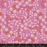 Ruby Star Favorite Flowers Heliotrope floral quilting fabric by Moda
