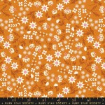 Ruby Star Favorite Flowers Turmeric floral quilting fabric by Moda