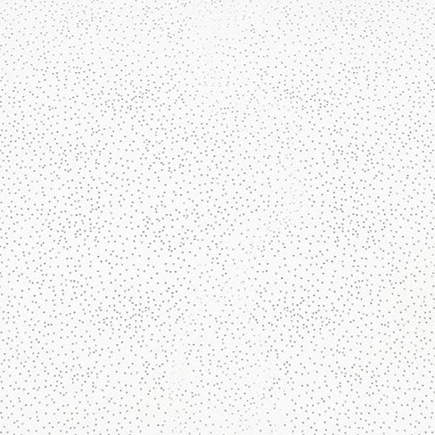 Snow/Silver Sparkle Cuddle Glitter 58/60" Fabric Per Yard