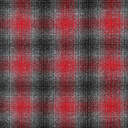 Robert Kaufman Mammoth Flannel 15598-3 red cotton flannel