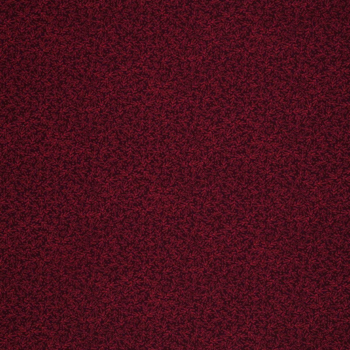 Sewing Season Packed Sprigs Burgundy 44"/45" Fabric Per Yard