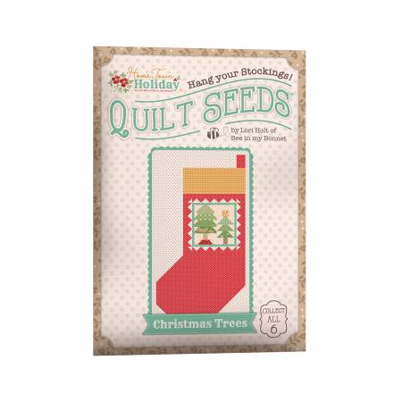 Lori Holt Home Town Holiday Quilt Seed 1 Christmas trees pattern