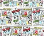Moda Super Heroes In Disguise novelty print