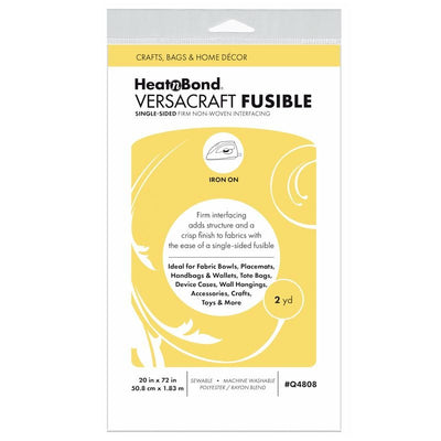 HeatnBond VersaCraft Firm Non-Woven Single-Sided Fusible Pack, 20 in x 2yd