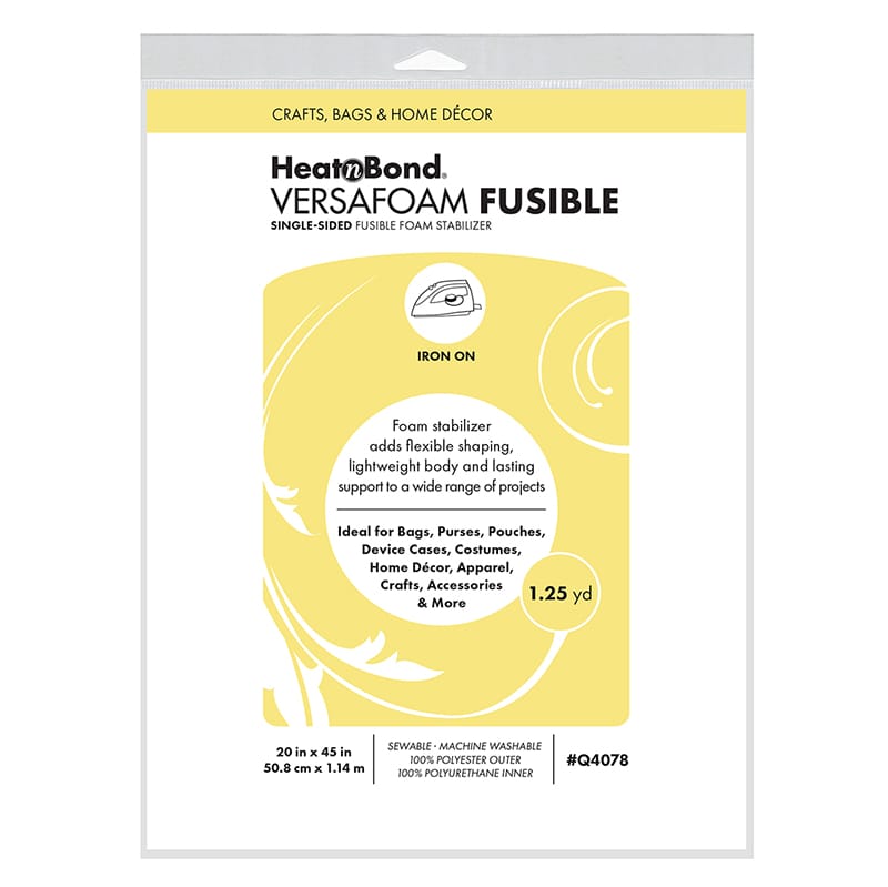 HeatnBond VersaFoam Single-Sided Fusible Foam Stabilizer, 20 in x 45 in pack