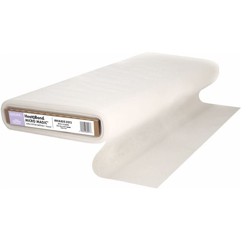 Bliss Micro Magic Batting 100% Cotton 20 in x 15 yd bolt