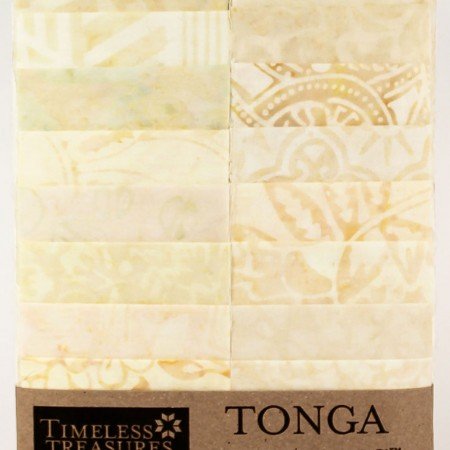 Tonga Treat-Strip JR Pearl 45" wide fabric per yard