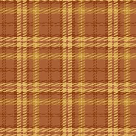 Marcus Fabrics Primo Plaid Flannel rust cotton flannel