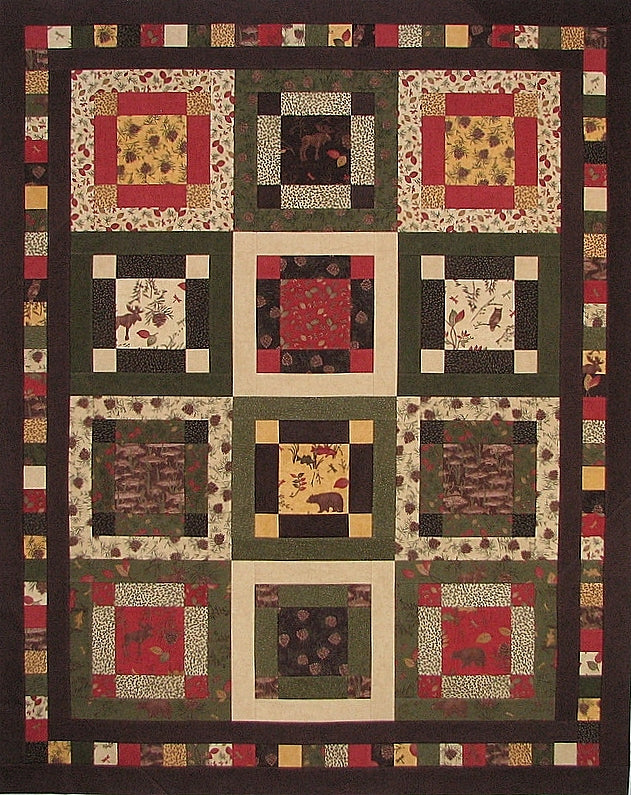 Journey to the Wild Quilt Pattern #311 by MountainPeek Creations