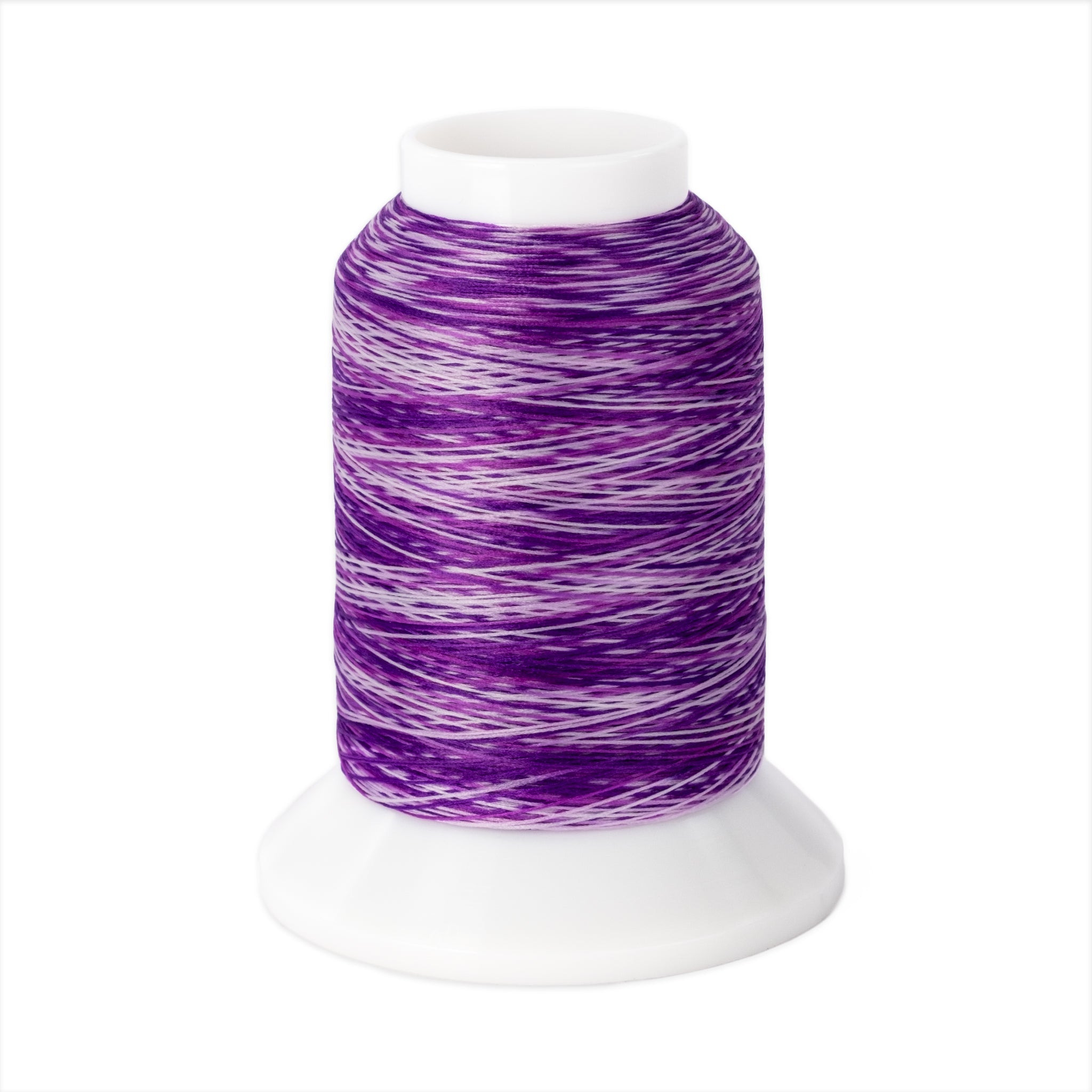 Woolly Nylon #VA106 - Variegated Purple Mini Cone