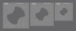 Westalee apple core quilting template set for high shank machines