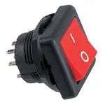 Switch Rocker Dpdt Red For Minus Machines 6-Prong - Linda's Electric Quilters