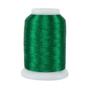 027 Emerald Green Metallic Thread - Linda's Electric Quilters