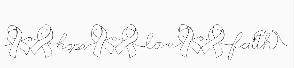 Ribbons of Hope, Love and Faith Border - Linda's Electric Quilters