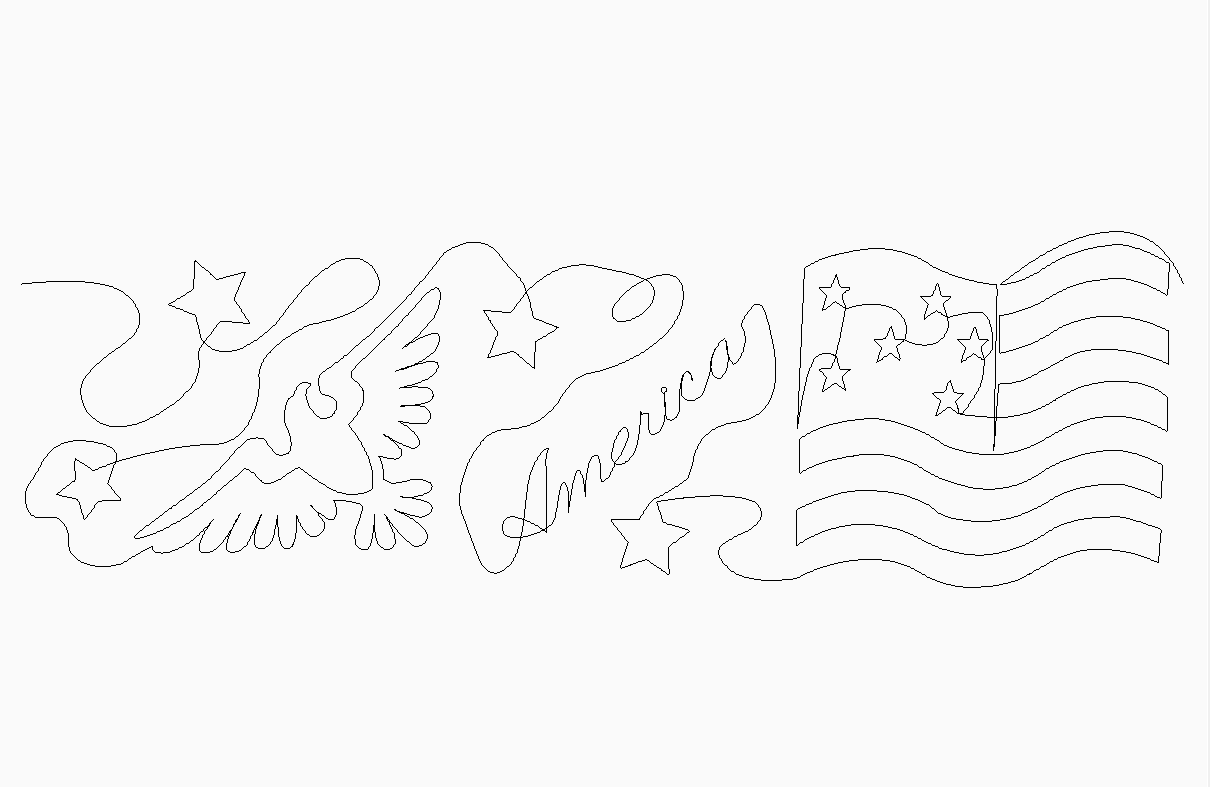 American Patriot Digital E2E - Linda's Electric Quilters