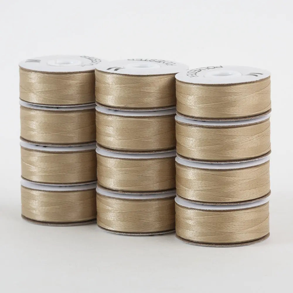 653 Beach Super Bobs Poly 12 Pack M-Style - Linda's Electric Quilters