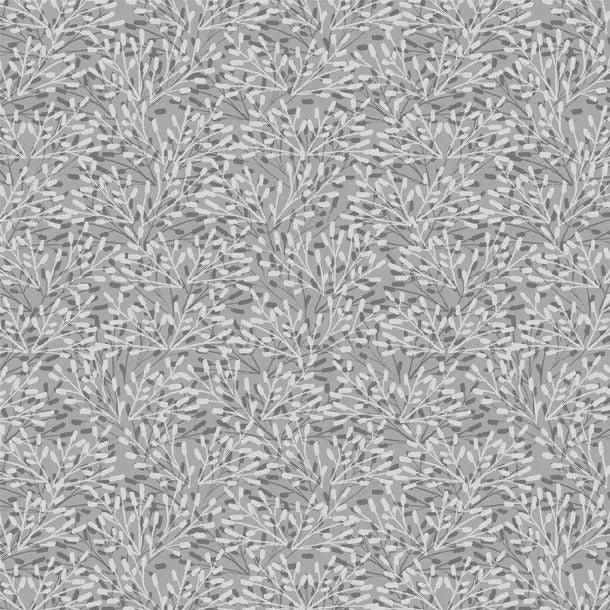 Grey Whimsy Cotton Wideback Fabric Per Yard - Linda's Electric Quilters