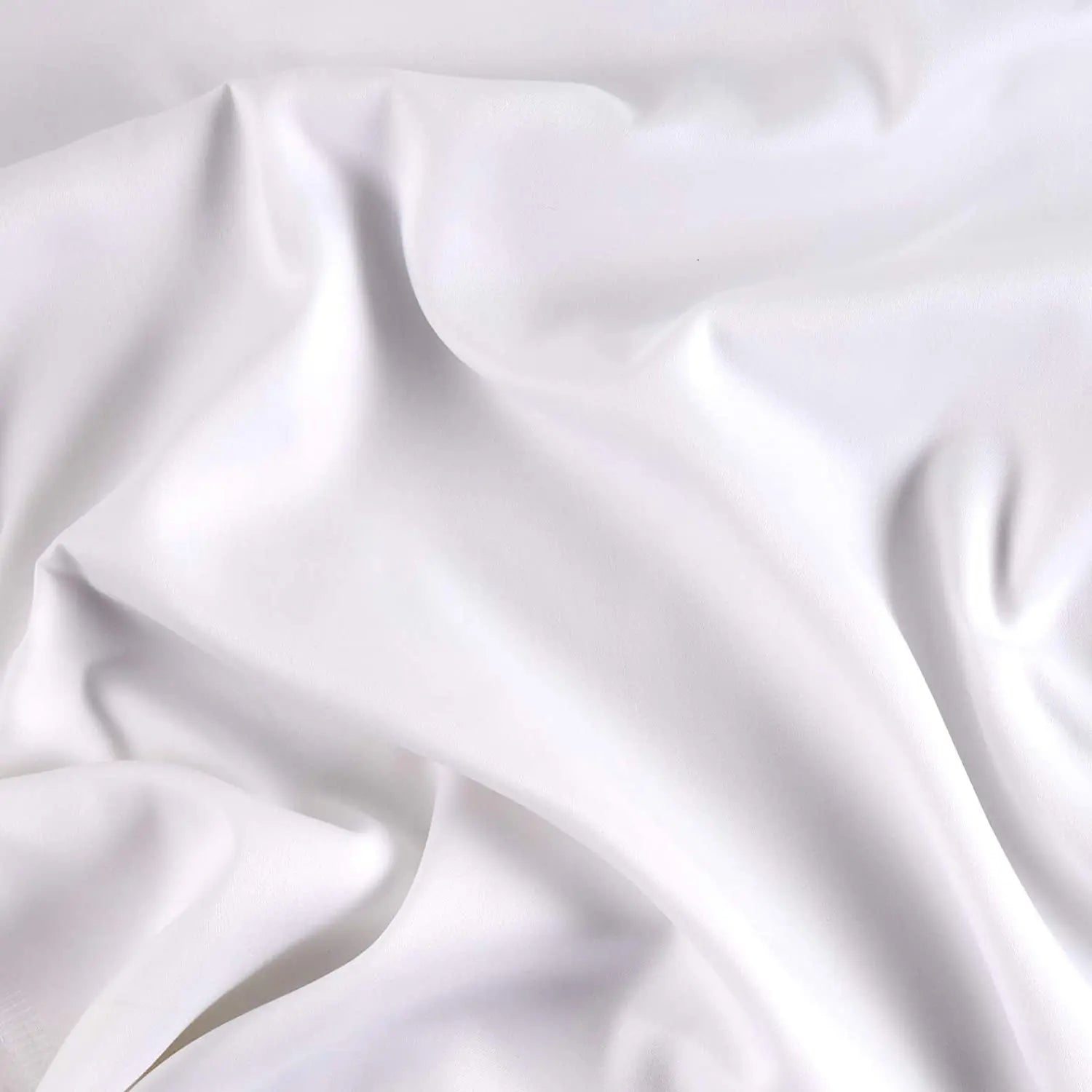 White Cotton Sateen Wideback Fabric per yard - Linda's Electric Quilters