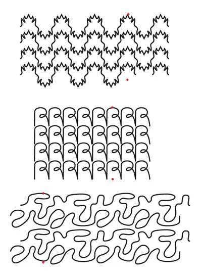 802 Combo Pantograph by Linda V. Taylor - Linda's Electric Quilters