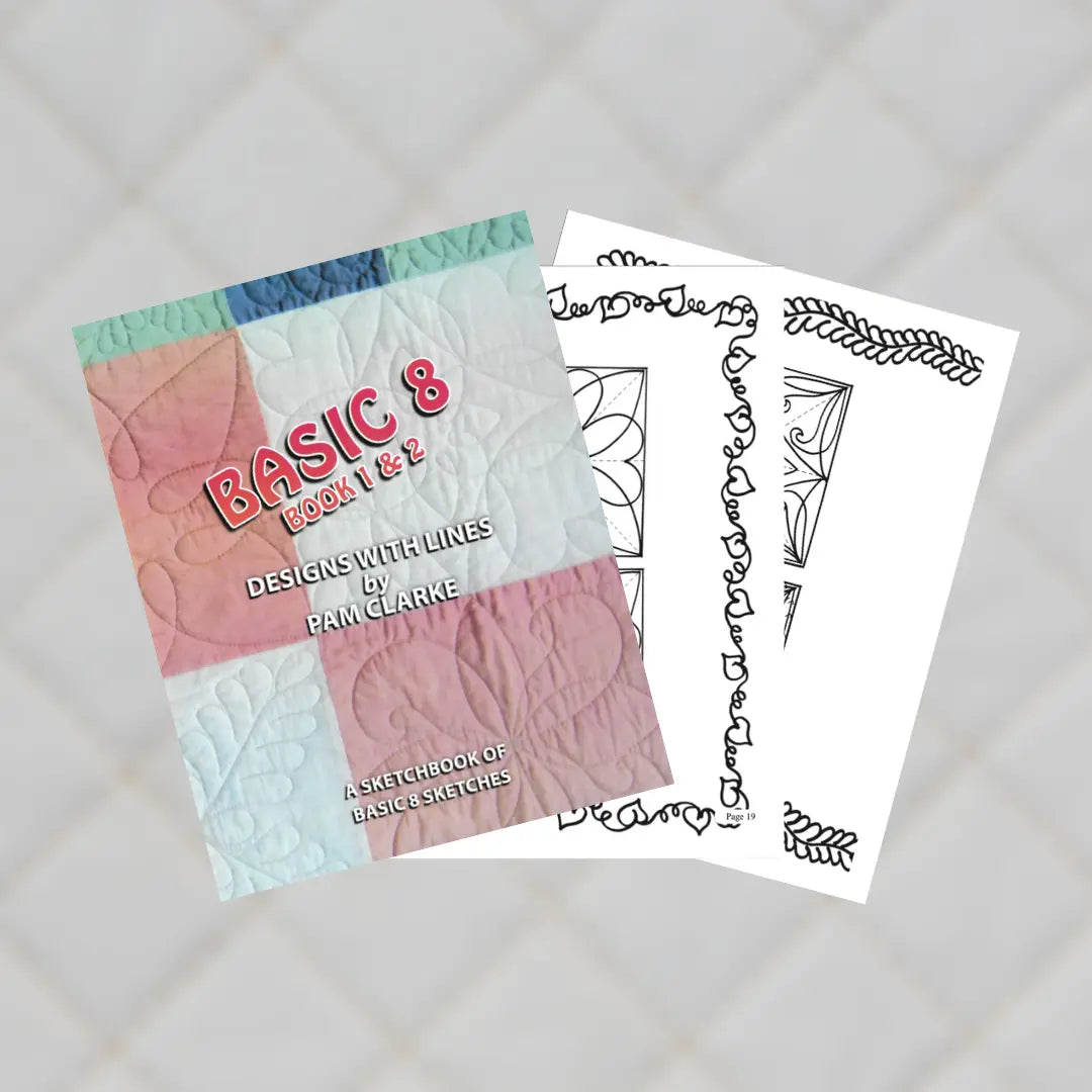 Basic 8 Book 1 & 2 PDF Download! - Linda's Electric Quilters