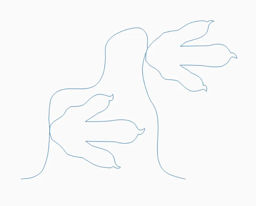 Dinosaur Prints Digital E2E - Linda's Electric Quilters