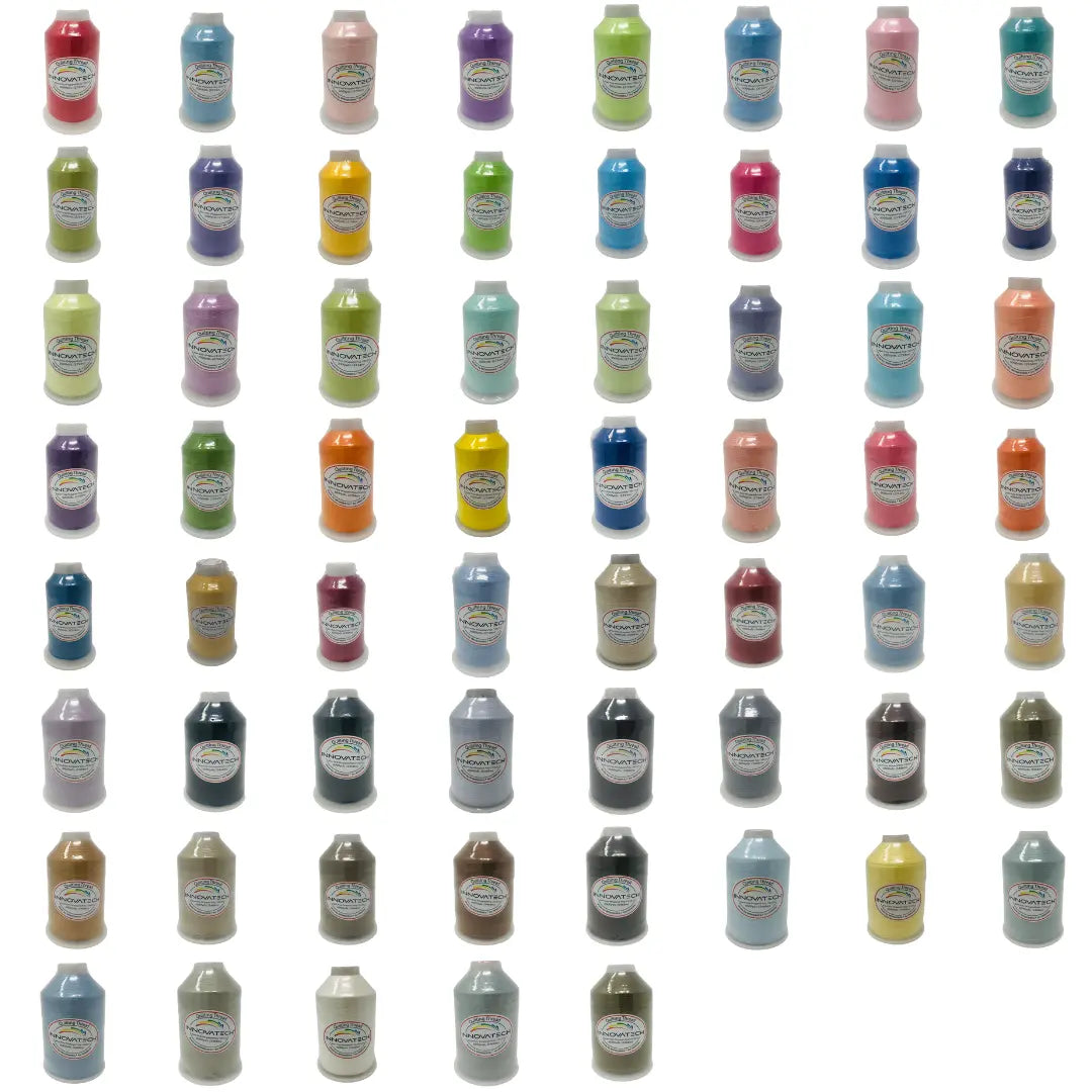 INNOVATECH Thread Bundle - 61 Colors - Linda's Electric Quilters