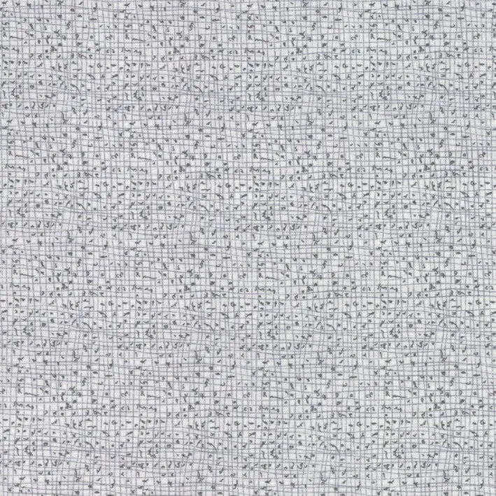 Grey Heather Thatched Cotton Wideback Fabric per yard - Linda's Electric Quilters