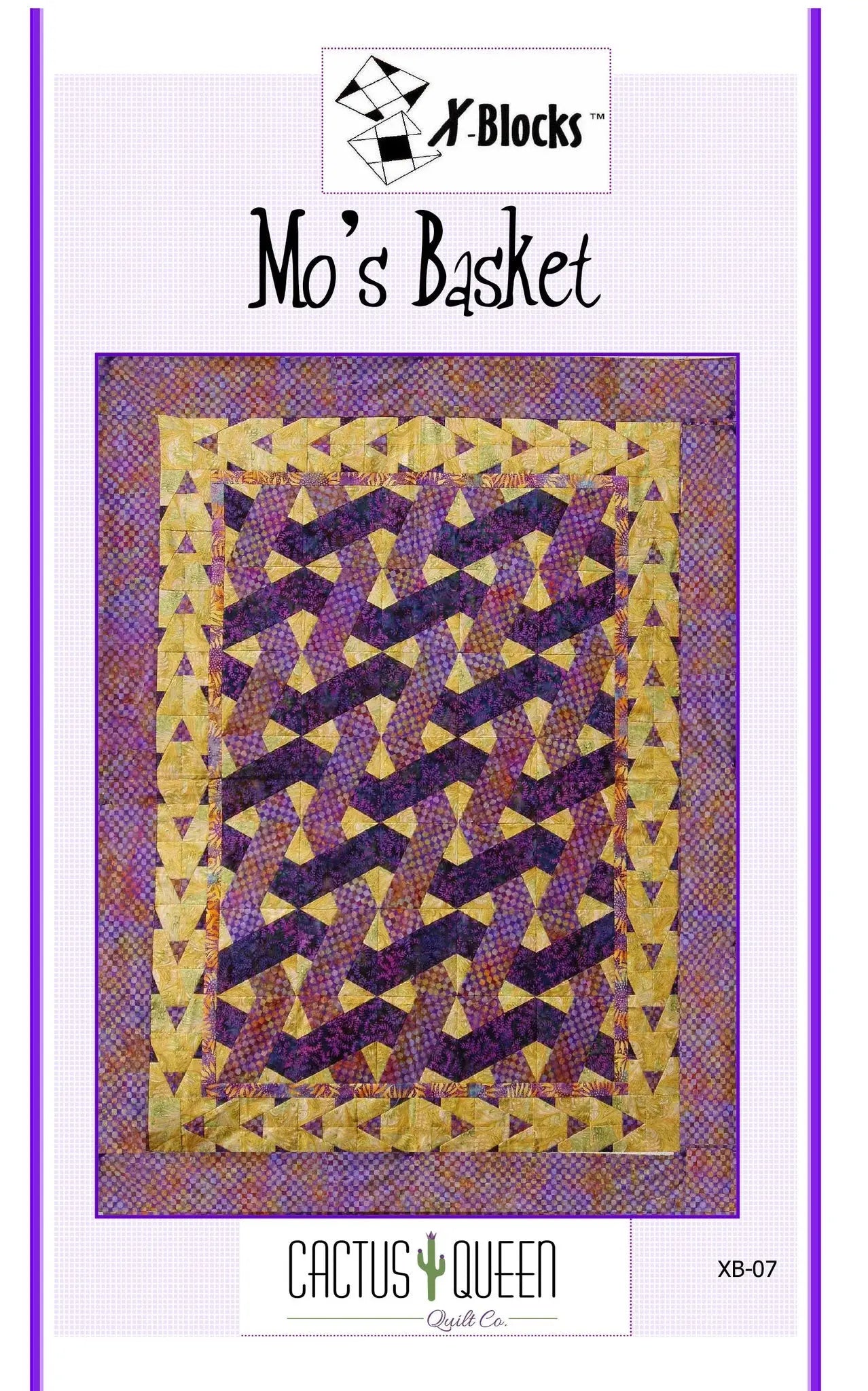 X-Block Mo's Basket Pattern - Linda's Electric Quilters