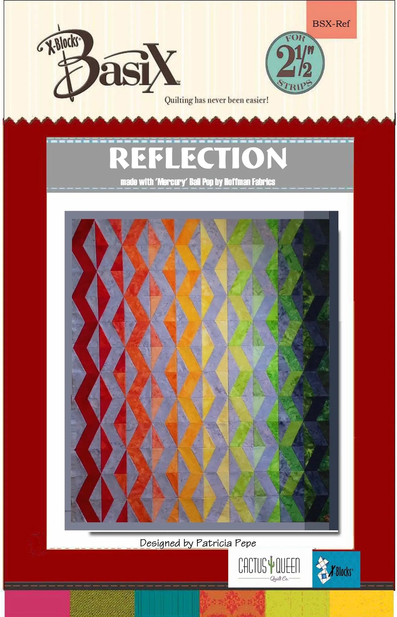 BasiX Reflection Pattern - Linda's Electric Quilters