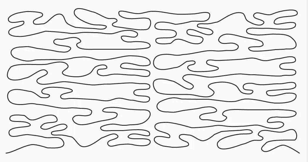 Ripple Waves E2E - Linda's Electric Quilters
