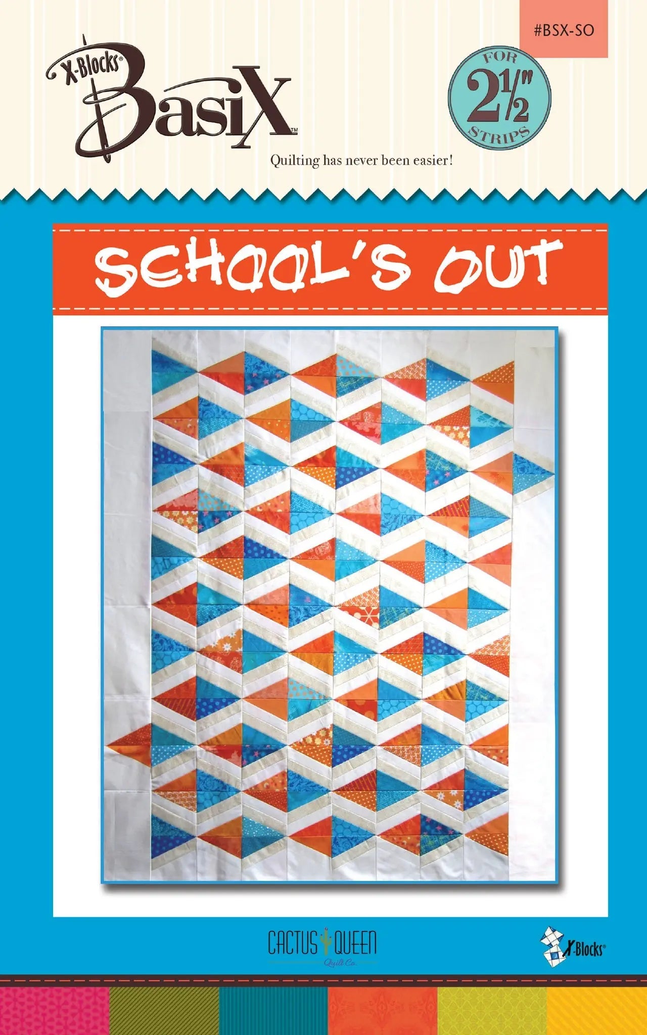 BasiX School's Out Pattern - Linda's Electric Quilters