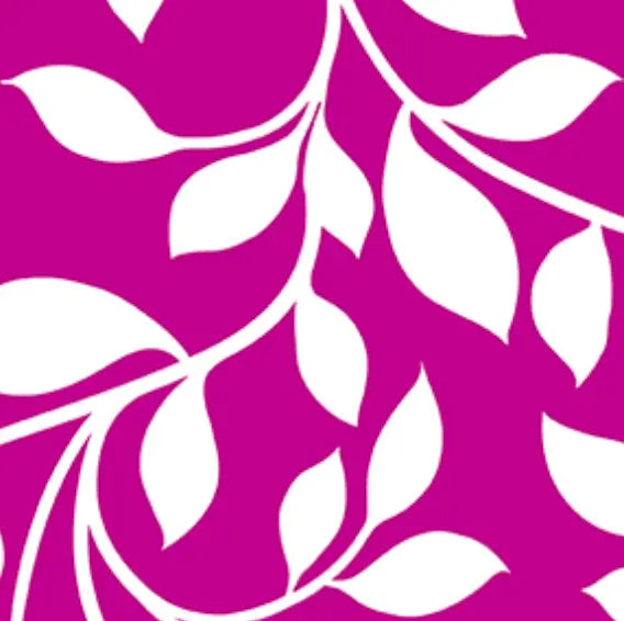 Pink Fuchsia Vine Cotton Wideback Fabric Per Yard - Linda's Electric Quilters