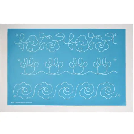 40023 3-in-1 Kit & Caboodle 2 1/2" Border Stencil - Linda's Electric Quilters