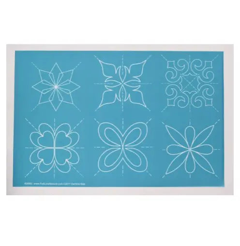 30692 Score Of Four! Stencil 4" - Linda's Electric Quilters