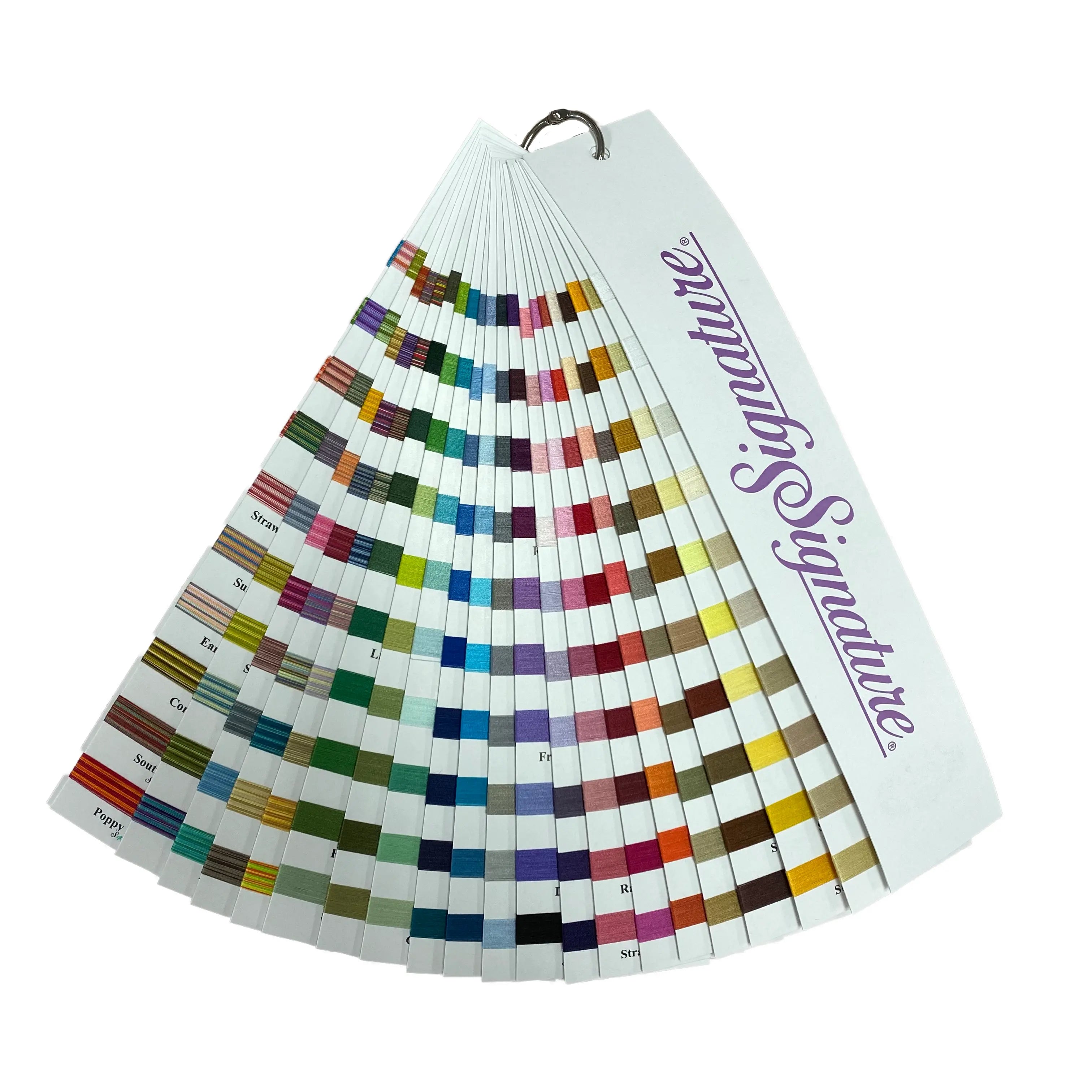 Signature Cotton Thread Fan Deck - Linda's Electric Quilters