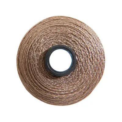 24655 Light Tan Magna-Glide Delights Bobbin Jar - Linda's Electric Quilters