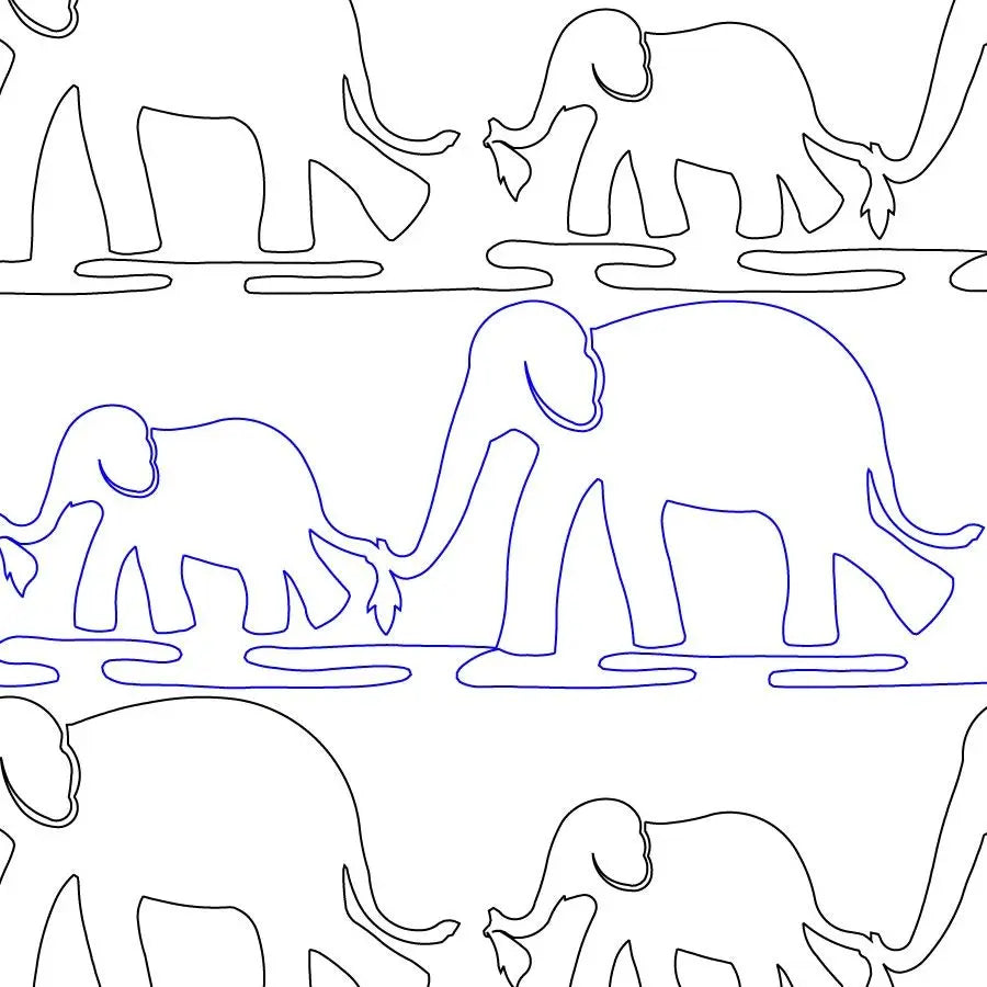 Elephant Digital E2E - Linda's Electric Quilters