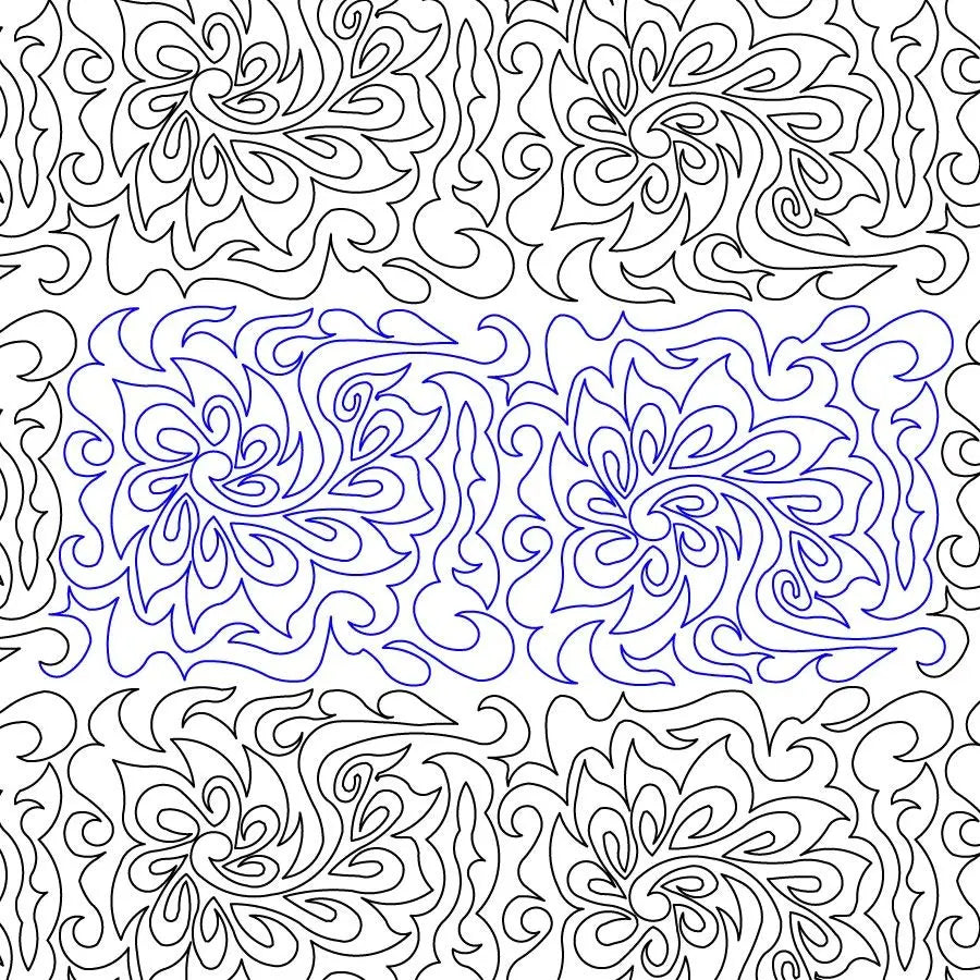 Feathered Mum Digital E2E - Linda's Electric Quilters