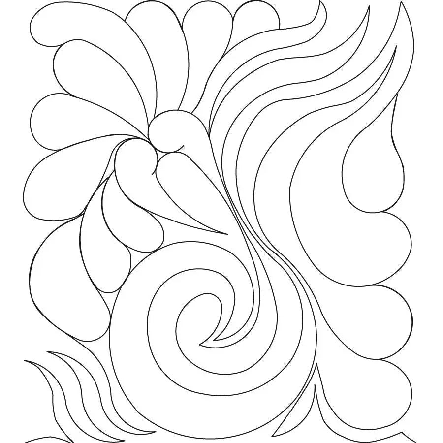 Pin Feathers E2E - Linda's Electric Quilters