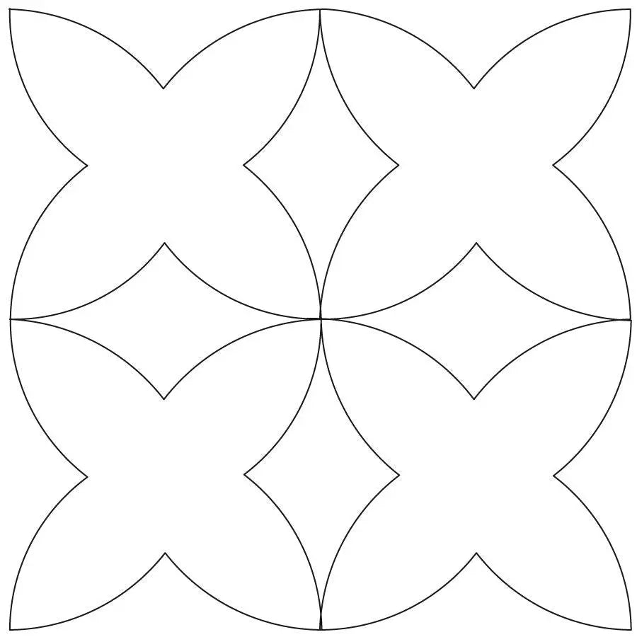 Pumpkinseed Flower E2E - Linda's Electric Quilters